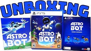 Astro Bot PS5 Unboxing - The Best Standard Edition Game Unboxing In A Long Time!