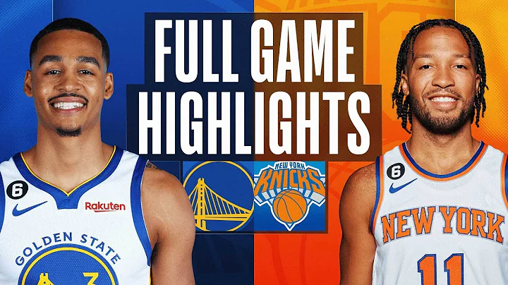 WARRIORS at KNICKS | NBA FULL GAME HIGHLIGHTS | December 20, 2022