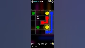 How To Solve Flow Free Bridges Blue Pack Level 5 5x5 Board Walk Through Solution Walkthrough