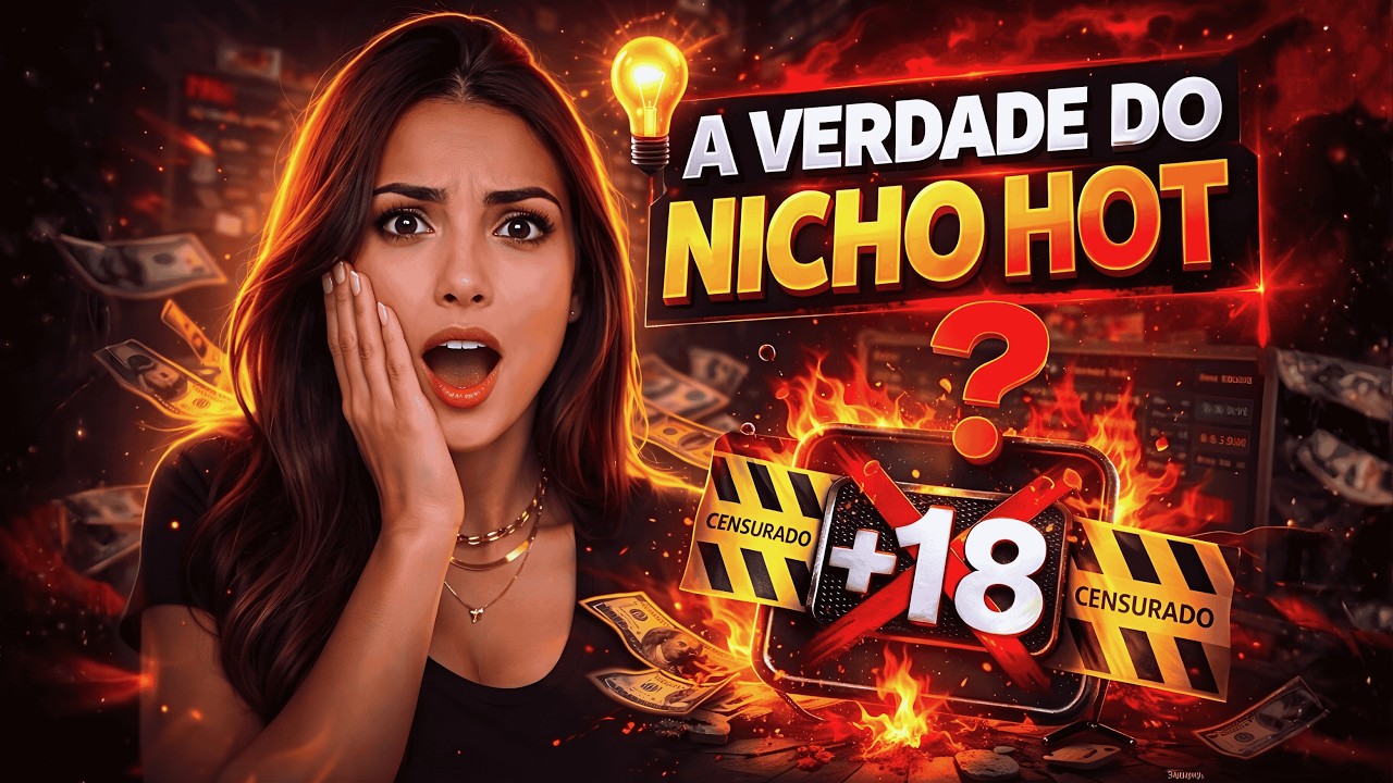 🚨 ANTES DE ENTRAR NO NICHO HOT +18, VEJA ISSO
