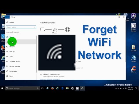 How to delete WiFi history in Windows 10 - Free & Easy - Forget WiFi