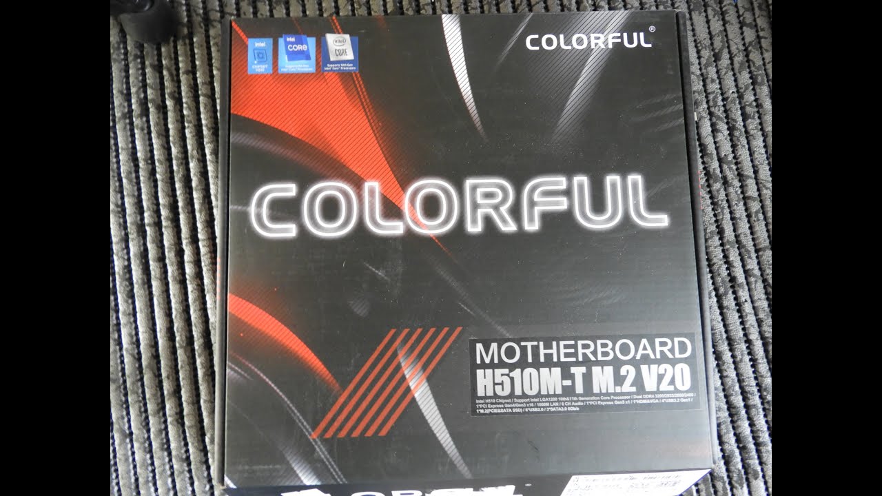 Placa Mãe Colorful H510M-K M.2 V20, Chipset H510, Intel LGA 1200, MATX, DDR4