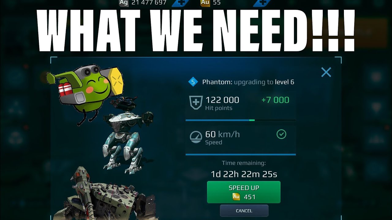 20 Things we need in War Robots