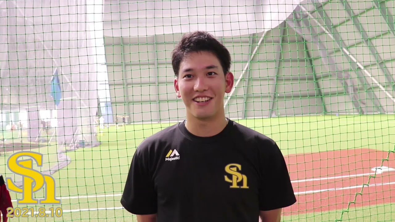 ホークス公式 おかえりなさい鷹侍！～栗原陵矢選手