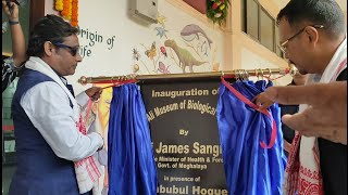 Salim Ali Museum of Biological Diversity inaugurated by James  K. Sangma @USTM