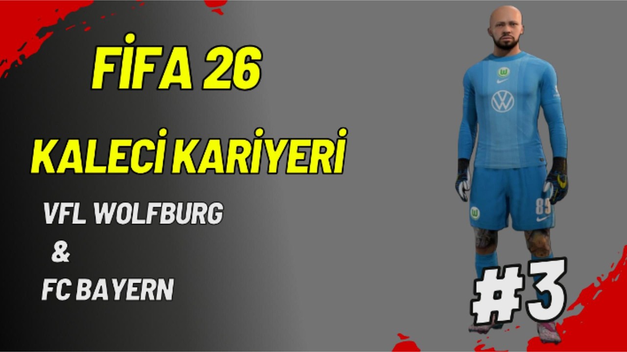 FC26 Kaleci Kariyeri #3 I DEV KURTARIŞLAR VE KRİTİK HATALAR! 🧤 Bayern Münih Karşısında Dağıldık
