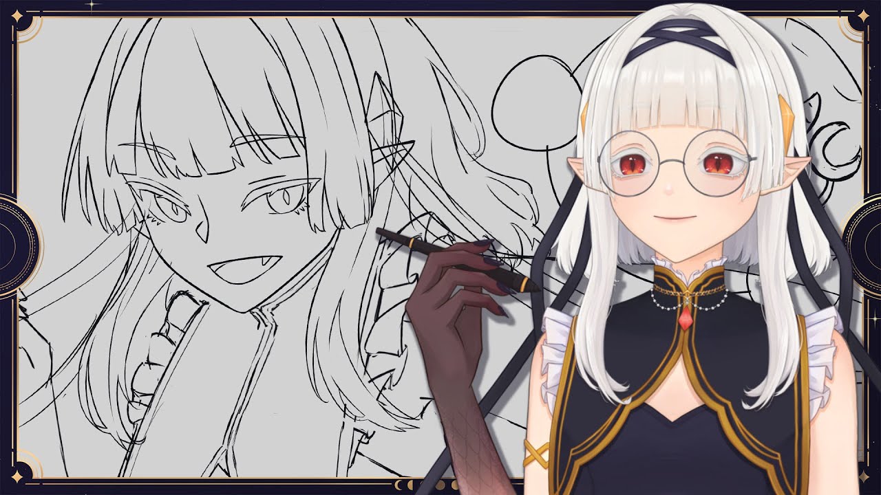 【 #繪雜 】筆 你能自己動嗎 ☾ #馬來西亞vtuber #MYVT #初見歓迎 | MYViki