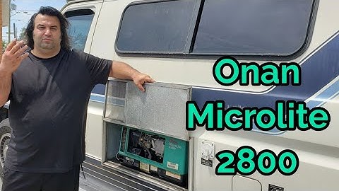 Troubleshooting Onan 2800 Microlite Generator...Wll Not Stay Running (Lisa Marie)