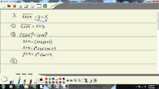 College Algebra - Sample Final Exam - Problem 03