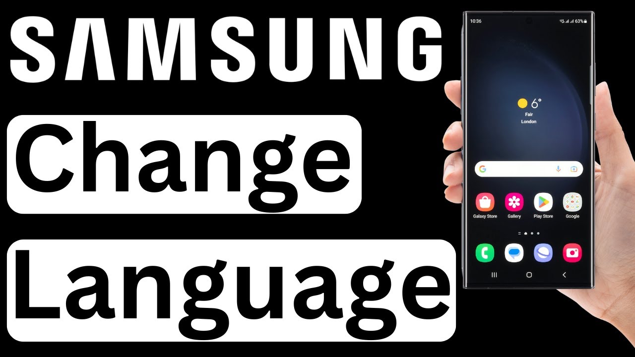 How to Change Language in Samsung - Easy to Follow - YouTube
