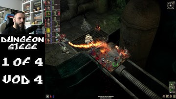 Stream play - Dungeon Siege - #4 Steampunk area sucks! But let