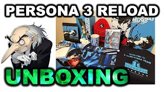 【Japan Exclusive】Unboxing Persona 3 Reload Limited Box Atlus D Shop Edition & DX Pack !!!