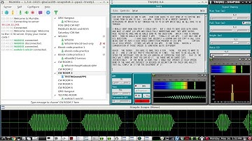 TWQRQ - a morse code software cw keyboard for LINUX -  by WAØEIR