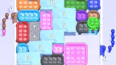 Sky Rush Traffic Puzzle Level 253-254 Walkthrough Gameplay Android,iOS