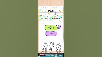 Brain test Level 116 Walkthrough