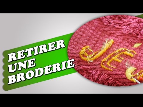 Machine Embroidery - How to Remove Embroidery