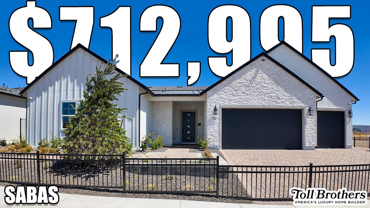 Homes for Sale in Sparks Nevada Sabas Floor Plan Tavira at Stonebrook