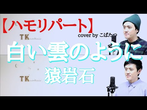 【ハモリパート】白い雲のように　猿岩石　cover　by　こばたつ