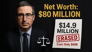 With $80M net worth, John Oliver bought and erased $14.9M debt—not for profit! Top Rich Secrets