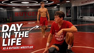 Day In The Life As A Rutgers Wrestler