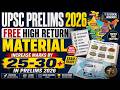 UPSC Prelims 2026 | Increase 25-30+ Marks 🚀 Most Important Topics, Maps &amp; Revision Notes