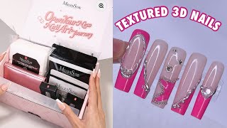 Melody Susie Nail Subscription Box Unboxing &amp; Review | 3D Textured Abstract DIY Press On Nails