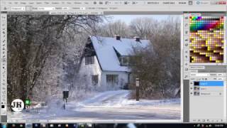 Tutorial Membuat Efek Salju pada Phtoshop screenshot 3