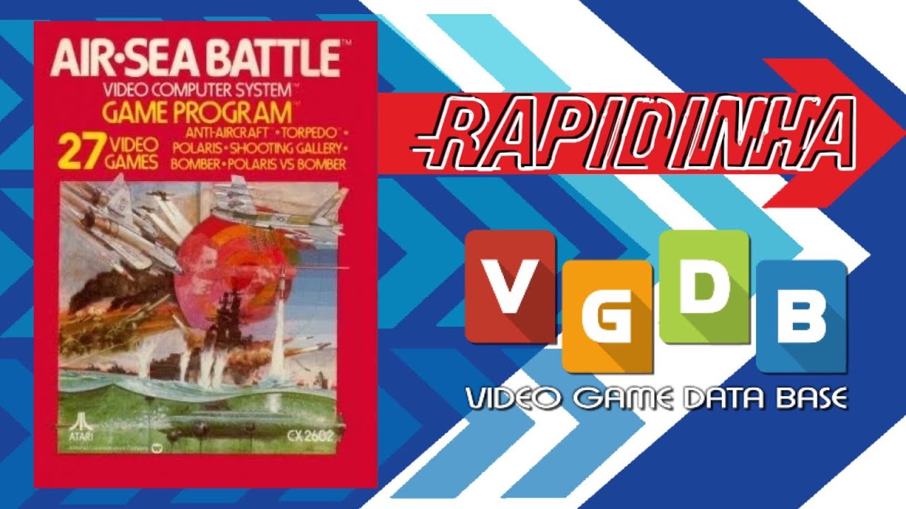 Atari 2600 VCS Air-Sea Battle (Batalha Aero-Naval) : scans, dump, download,  screenshots, ads, videos, catalog, instructions, roms