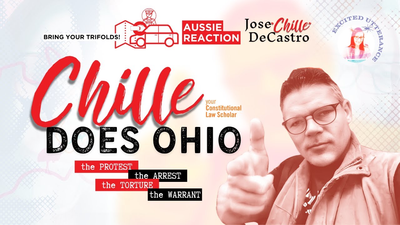 Chille does Ohio! Aussie reacts to Jose Chille DeCastro protest, arrest