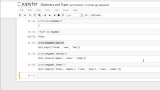 Introduction to Python - Dictionary