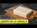 COMO HACER JABÓN EN BARRA CON ACEITE usado/JABÓN casero/EL JABÓN DE LA ABUELA/hacer jabón casero