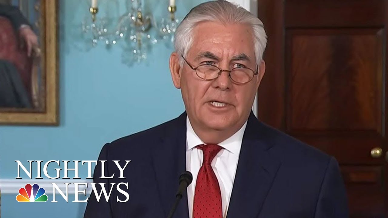 NBC News Report On Rex Tillerson Sparks White House Outrage NBC