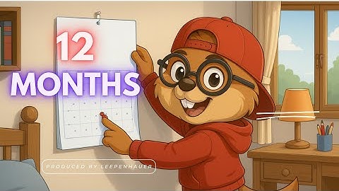 Months of the Year Song | 月の名前ソング | 달 이름 노래 | Kids English Song