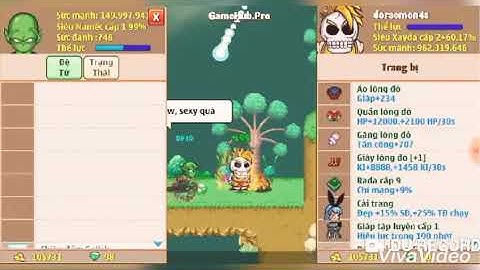 [ Ngọc Rồng Online ] Mở Skill 2 Cho Đệ Tử Ở Rừng Đá Và Cái Kết !!!