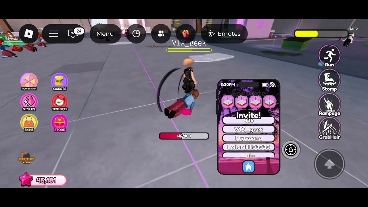 Playing Roblox Baddies Brawl Enjoy Watching Lovelies!!♡☆