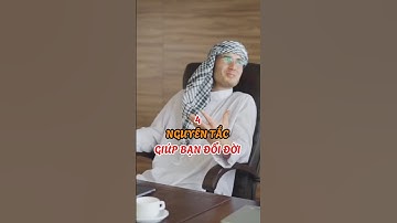 4 Nguyên tắc giúp bạn đổi đời #baihoccuocsong #taichinh #thanhcong #phattrienbanthan