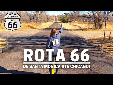 Vídeo: Route 66 na Califórnia: passeio de carro e viagem por estrada