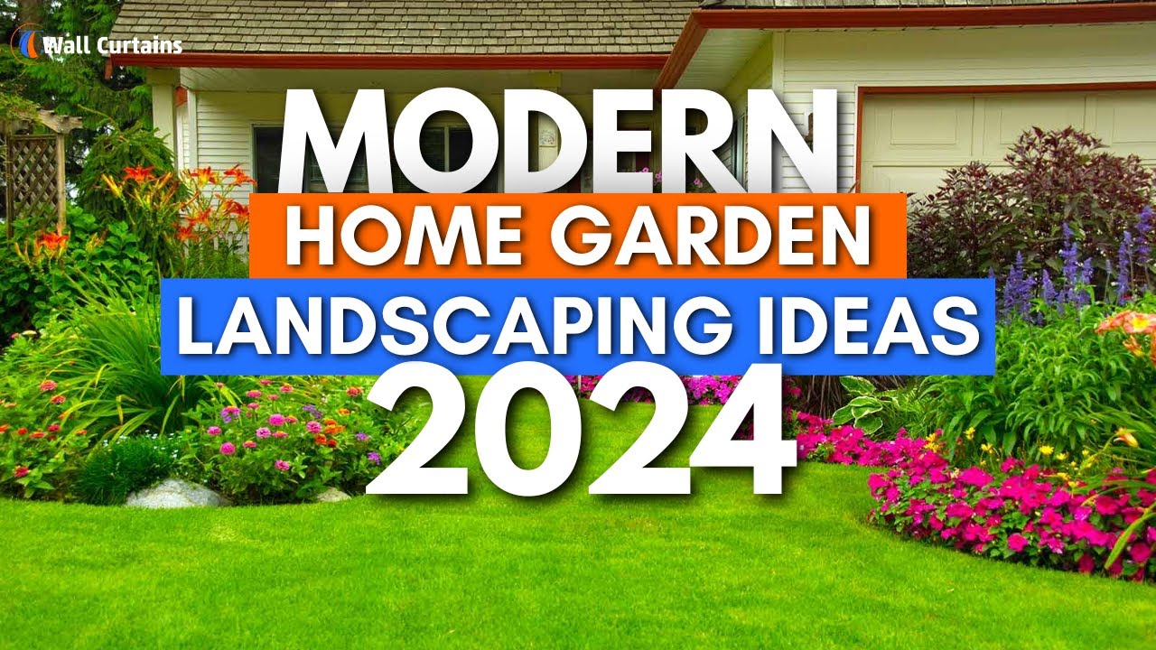 Modern Home Garden Landscaping Ideas 2024 - YouTube
