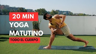 Morning Yoga Rutina Energizante De 20 Min Cuerpo Completo