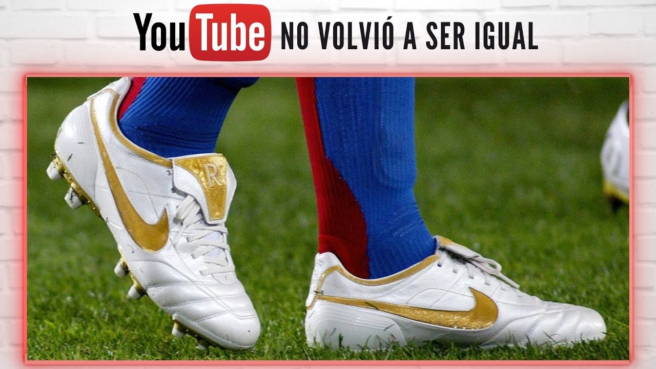 marido matiz si Estas botas hicieron HISTORIA EN YOUTUBE | Nike Tiempo R10 Ronaldinho -  YouTube