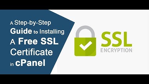 How to Install Free SSL via cPanel AutoSSL