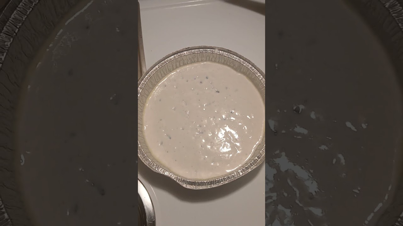 Martha white blueberry muffin mix made into a cake 1/2