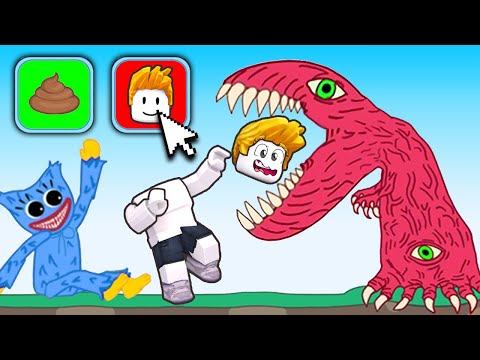 選擇一樣道具拯救藍色怪物Huggy Wuggy！你會選哪個！？【Huggy Funny Animated Story】