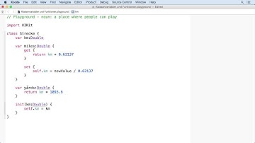 Programmieren mit Swift Tutorial: Methoden und Variablen auf Ebene der Klasse |video2brain.com