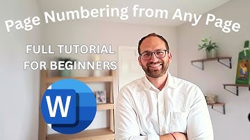 Paginanummering starten vanaf een specifieke pagina in Microsoft Word