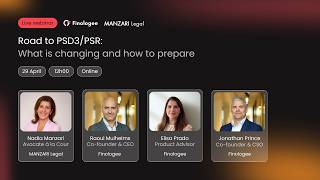 WEBINAR | 29 April 2026 | Road to PSD3/PSR: what is changing & how to prepare
