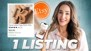 STOP Listing Etsy Products Every Day ($6,974/Mo with 1 LISTING)