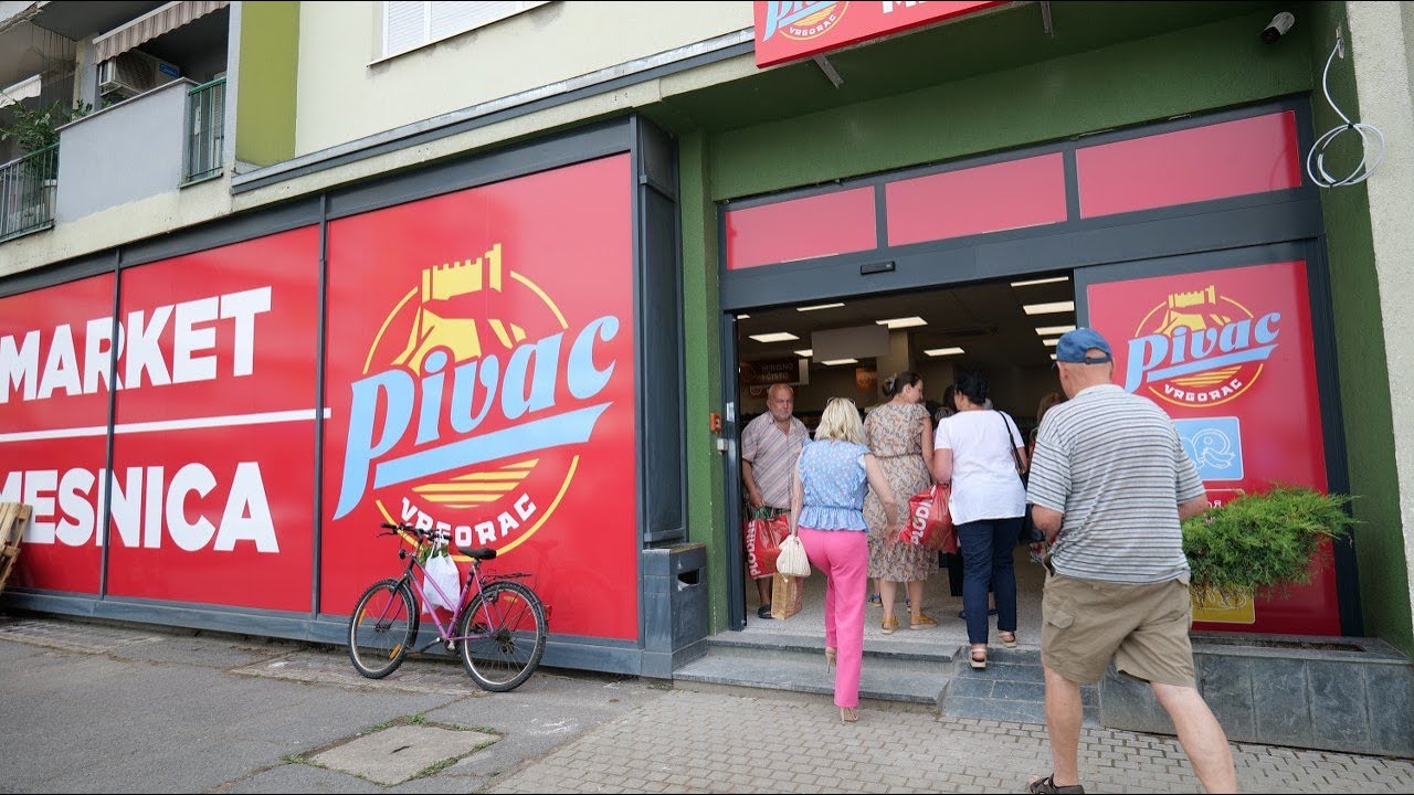 Još veća, ljepša, kvalitetnija i bogatija Pivac market-mesnica u Slatini na novoj adresi