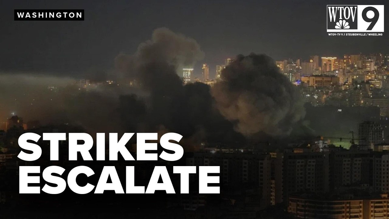 Israeli airstrikes hit Tehran and Beirut as US warns of escalation