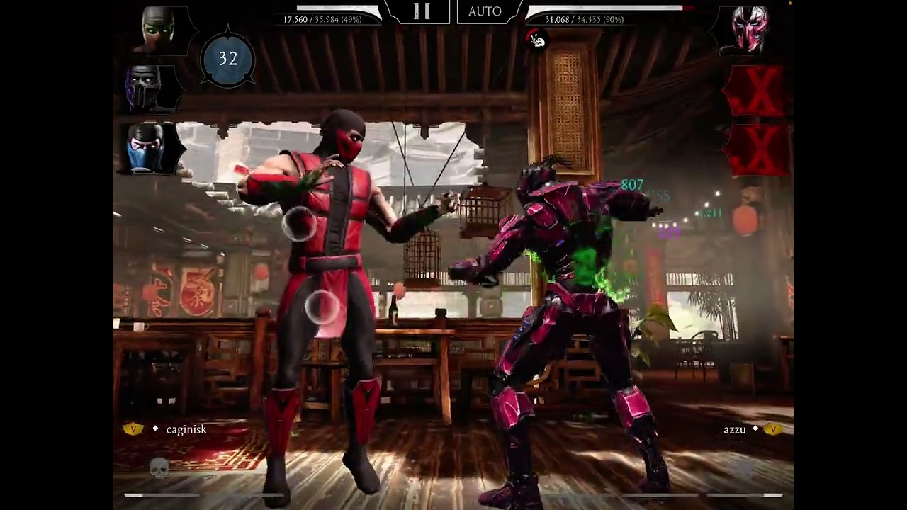 Klassic Male Ninja Team MK Mobile 6.1